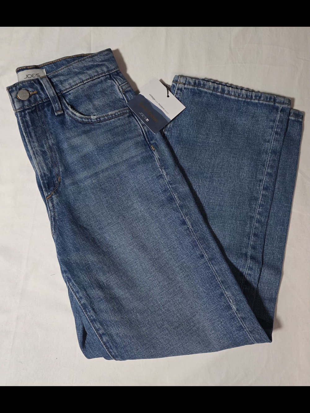Joe's Jeans Dark Blue Wide-Leg Flare Jeans